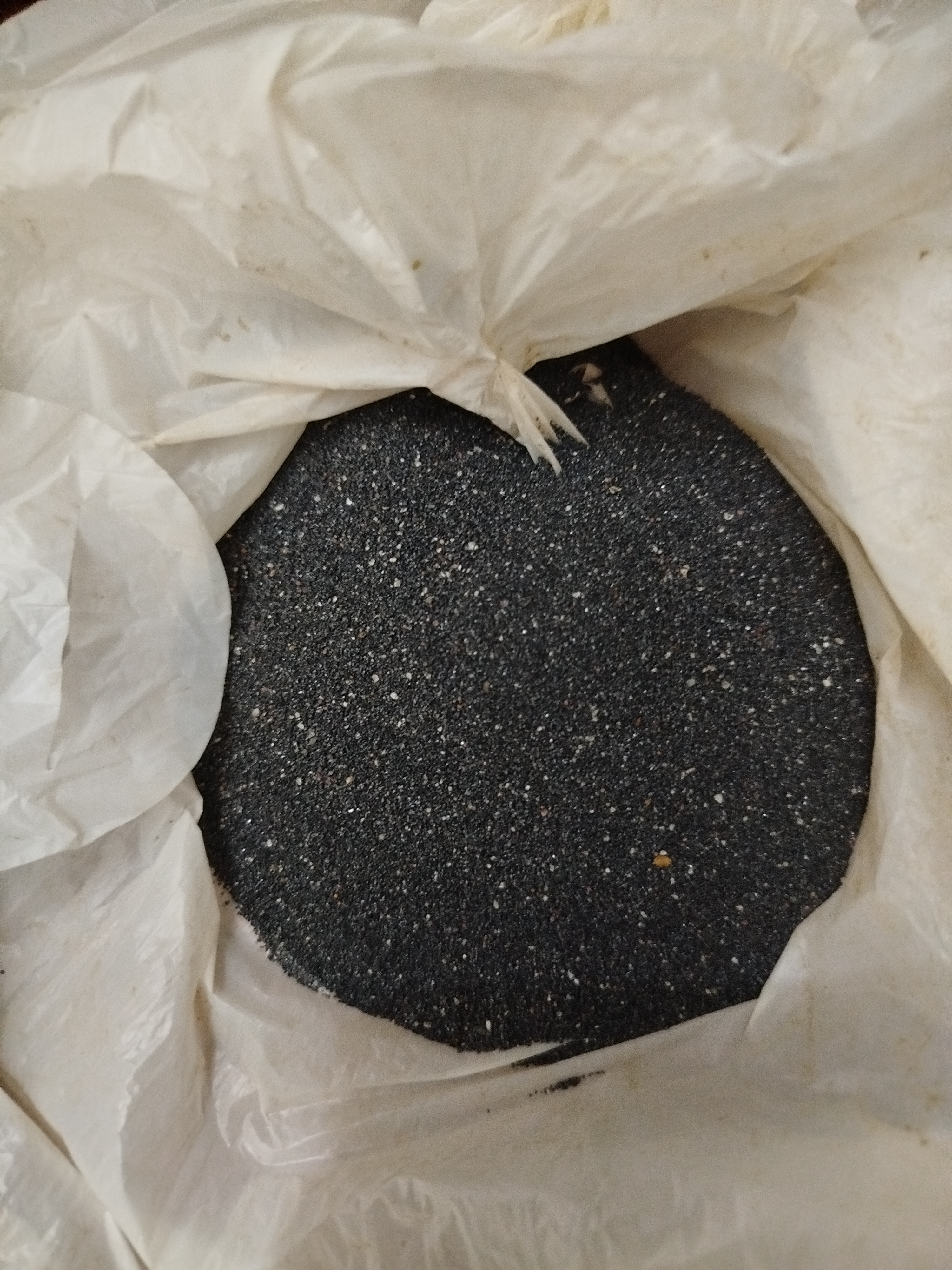 Packed mineral bundle prepared for export